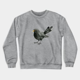 Blackbird ink drawing Crewneck Sweatshirt